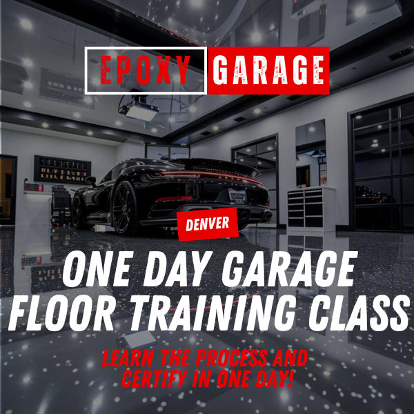 1 Day Garage Flooring Training Class – Denver 11/21/25